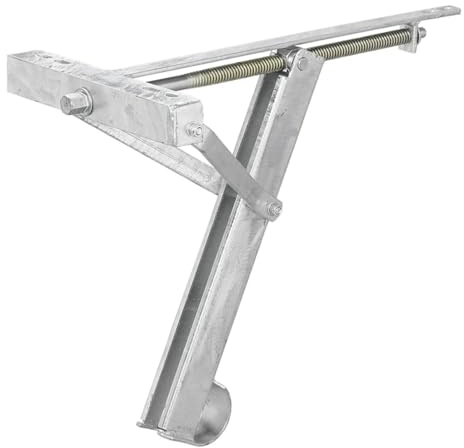 ProPlus Anhänger-Abstellstütze 1St. | Kurbelstütze für Wohnwagen, höhenverstellbar bis 450 mm, zum sicheren Abstützen und kontrollierten Heben, bis 450 kg