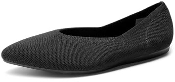 DREAM PAIRS Ballerines Femme Respirantes Chaussures Plates pour Femmes Confortable Légère et Elégante,Size 40,Noir,DWUMFA2505