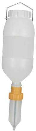 SiaBiced Soßenspender, Ketchup Spender, 2,5 L, Zum Aufhängen, Nachfüllbare Soßen Quetschflasche für Grillküche, Ketchup, Senf