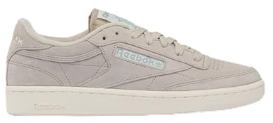 Reebok Zapatillas Deportivas Club C 85 para Mujer, Color Gris Lima y Gris Oscuro, Talla 41 EU
