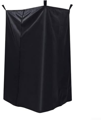 Zoegneer Outdoor Changing Cover Portable Yacht Privacy Tent Spacious Dressing Room 420D Oxford Cloth Beach Camping Shower Enclosure Black 77X69x183cm