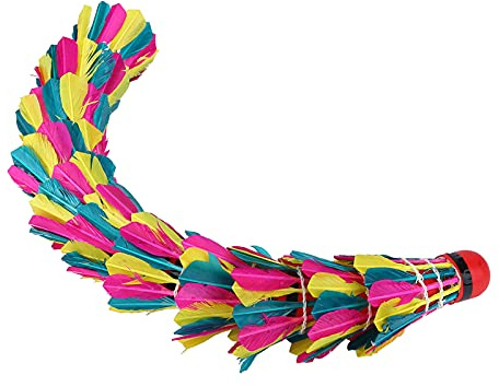 CHICIRIS Volants de Badminton Colorés et Durables, 11 Pièces, Balles D'entraînement pour des Performances de Vol Stables pour L'entraînement Sportif