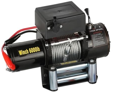 9500LB -12000LB 12V 24V Verricello Elettrico Più Veloce Con Telecomando Senza Fili Car Truck Auto Barge Trailer Hand Tool Puller(50010069 12000LB 24V)