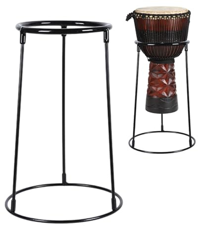 Starker Schlagzeugständer - 1200 g verstellbarer Percussion-Ständer, Karbonstahl-Trommelhalter, stabiles Instrumentenstützgestell | Professioneller Stützbehälter für Djemb Afrikanische Praxis