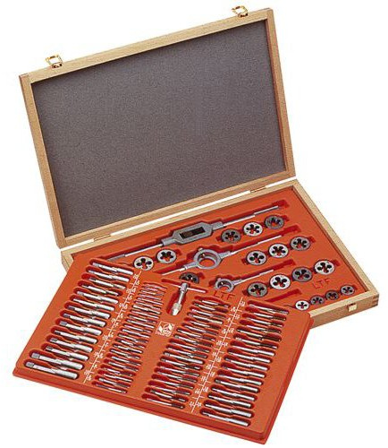 BOC BOHRCRAFT Assortimento 110 Pezzi Per Garages E Officine - Maschi E Filiere