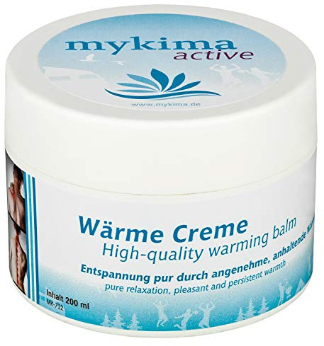 mykima Wärme Creme extra sanft und stark 200 ml Wohltuend durch die angenehme und anhaltende Wärme | Ideal bei Muskelschmerzen und Verspannungen | Super dosierbar und kein Nachbrennen