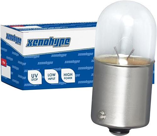 XENOHYPE 10x R5W Premium BA15s 12 V 5 Watt Kugellampe