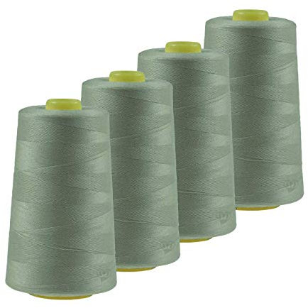 4 x 4572m Qualitäts Overlock-Garn Overlock-Nähgarn Oeko-Tex Farbe 821-860