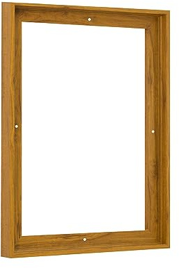 Pixy Canvas Floater Frame 10x12 for 3/4 (0.75) inch Deep Canvas Paintings/Canvas Prints/Wood Canvas Panels/Wall Art/Wall Decor/Home Decor/Artwork (Natural Oak, 10 x 12 inch, Portrait)