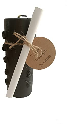 DRW Bougie Tombe Travail de 21 mèches noire