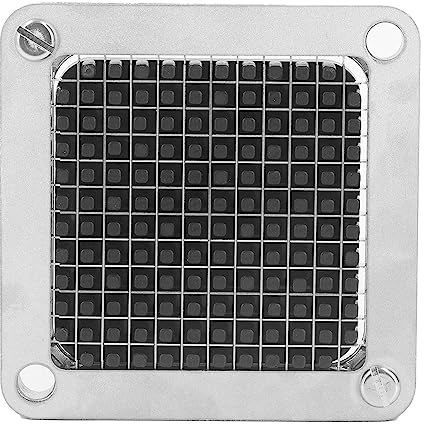 Pyhodi Ensamblaje de Cuchillas y Bloque de Empuje, Cuchilla de Repuesto para Cortadora de Verduras Comercial, Cuchilla de Acero Inoxidable para Cuchilla de Repuesto para Cortadora de (6 mm)