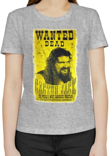 Cactus Jack Poster Camiseta Clásica De Mujer con Cuello Redondo y Manga Corta X-Small