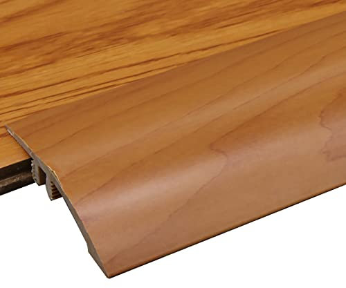 Moulures de Sol, moulures, Bandes de Bois à carrelage pour Porte, Plastique Rustique Lisse avec Texture en Bois, (Couleur : Style1)