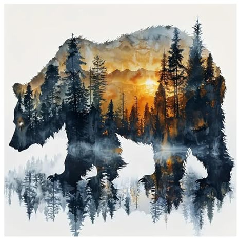 Tragen Malen nach Zahlen, Malen nach Zahlen Erwachsene, Paint by Numbers Adult, DIY Handgemalt Ölgemälde für Home Décor Geschenk 40x40cm