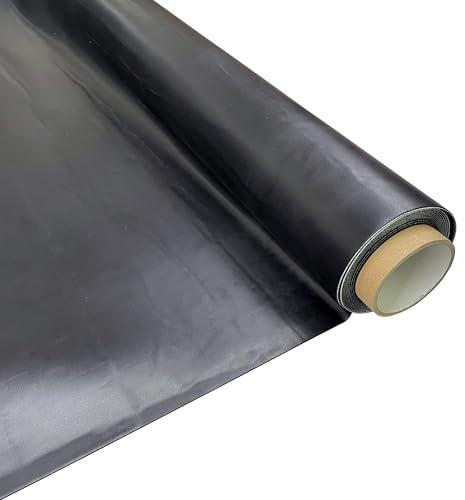 4 Home & Garden | Feuille de toit autocollante EPDM SRM KSK | Rouleau 150 x 500 cm / 7,5 m² | 1,00 mm EPDM | Abri de jardin, Carport, rénovation de construction (EPDM rouleau 150 x 500 cm)