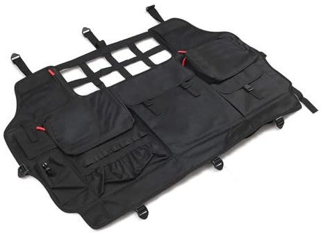 YUNGLOO Borsa portaoggetti per bagagliaio con design a installazione rapida, borsa multiuso per interni del veicolo per una maggiore organizzazione e organizzazione, borsa interna multiuso per veicoli
