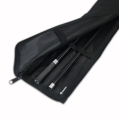 4m Push Fit Telescopic Feather Sail Teardrop Flag/Banner/Windsock Pole - Complete with canvas bag. Worlds Strongest Portable Flag Poles.