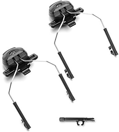 Team Wendy EXFIL Peltor Quick Release Adapter Kit | Works with All Peltor ComTac Systems | Compatible with Team Wendy Exfil, SAR and Ski Helmets