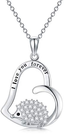 HARMONY BOLA Tier Halskette 925 Sterling Silber Kuh Kaninchen Katzen Hai Drachen Anhänger Tier Schmuck Geburtstagsgeschenk für Frauen