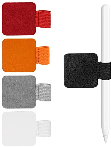 VOCIBO Stiftschlaufe, selbstklebend, 5 Stück Farbige Stiftschlaufe, Stifthalter für Tagebuch, Hülle und Zubehör