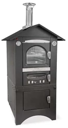 Forno A Legna A Cottura Indiretta Da Esterno 45x80 Smart In Acciaio Clementi