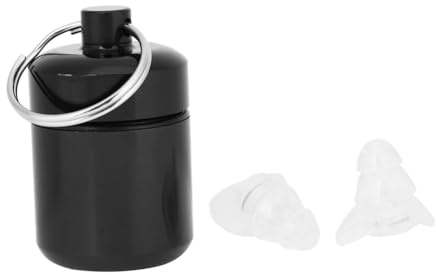 Xcello Fidelity 21dB Anti-Lärm Ohrstöpsel Konzert Musik Festival Gehörschutz(19.5cm-Klar)