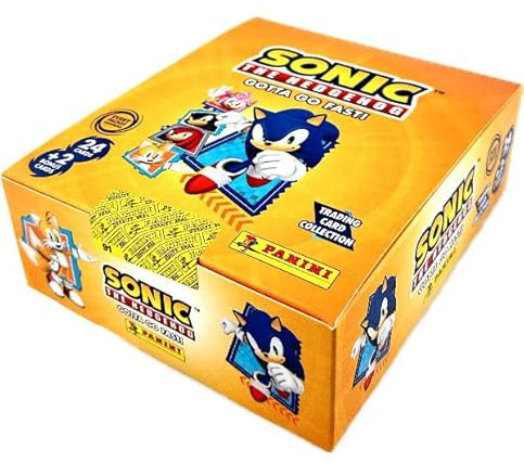 Panini Sonic the Hedgehog – Gotta Go Fast Trading Card Kollektion (Fatpack-Box mit 10 Fatpacks)