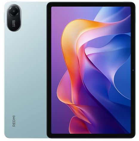 XIAOMI Redmi Pad 2 8GB + 256GB Tablet, 11 Pollici 90Hz Display Mediatek Helio G100 Ultra, Menta verde, 9000mAh (Caricabatterie incluso)