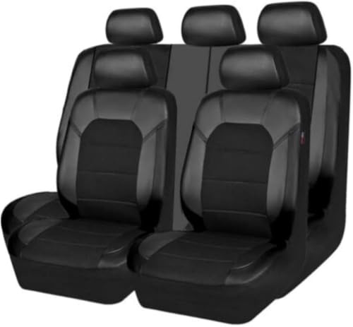 Car Seat Covers Set for Jeep Avenger 2022-2026 Waterproof, Scratch Resistant, Non-Slip Breathable Mesh & PU Leather Seat Protectors Interior Accessories