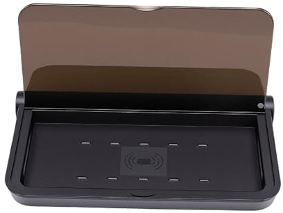 Bewinner 15W Wireless Charger, Phone Cleaning Box for Qi Enabled Smartphones Up to 7 Inches, Fast 5 Minute UV Sanitizer Case for Keys Wallet Glasses (Black)
