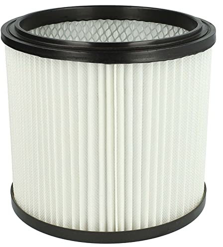 vhbw 1x filtro a pieghe piatte compatibile con Parkside PNTS 30/4(E/S), 30/6(E/S) aspirapolvere - nero/bianco