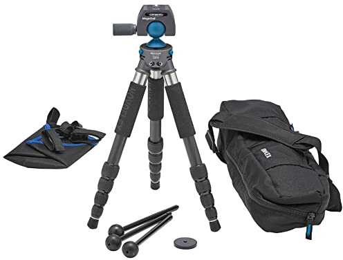 Novoflex Carbon-Dreibeinstativ TrioPod Travelset mit MagicBall Mini