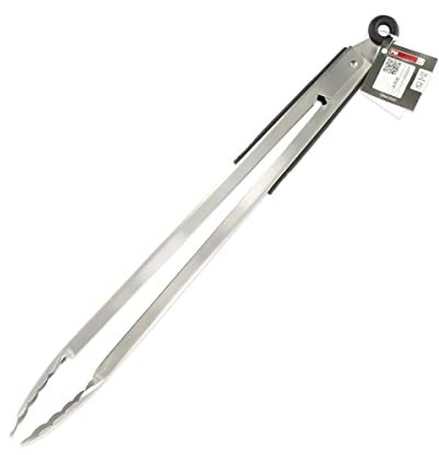 Fm Professional 21355 Zange Riesige Grill, Edelstahl, Grau, 44,5 x 6 x 4 cm