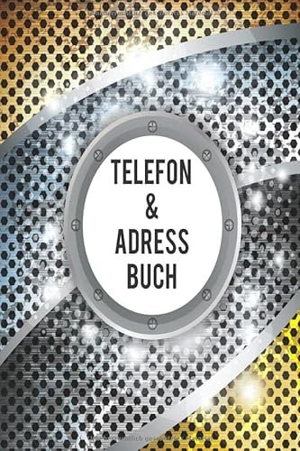 Telefon und Adressbuch: Telefon - und Adressbuch für Ihre Adressen, Kontakte und Telefonnummern. Einfaches Organiesieren dank Register. Design : Floral rote Herzen