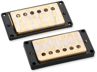Humbucker pickup set for electric guitar
