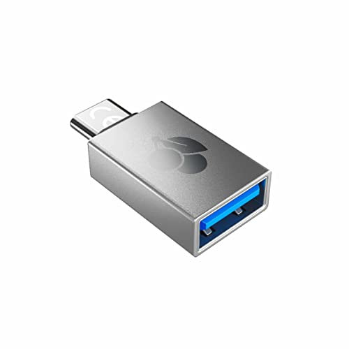 Cherry Life Adapter USB-A/USB-C, 61710036, silber
