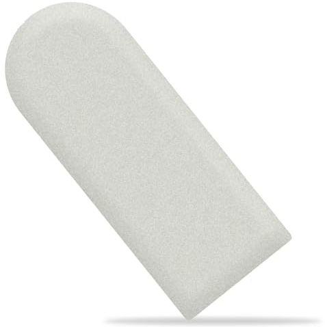 HLTQL Wandkissen Selbstklebend、Gepolsterte Wandpaneele Bett、Wandpolsterung、Wanddekoration FüR Schlafzimmer, Kinderzimmer, BüRo, Diele(#Snow Gray,20x50cm)