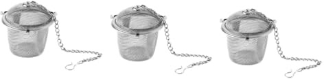 Alipis 3 pièces Filtre à Thé Acier Inoxydable Infuseur Boule Décoction pour Infusion et Épices