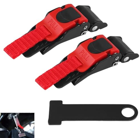 JYNXOR 2pcs Clip Hebilla para Casco y Cerradura de para Casco, Hebillas de Casco de Moto Bicicleta Casco Correa Clip Duradero para Casco de Motocicleta Correa de Barbilla de Liberación Rápida con Clip