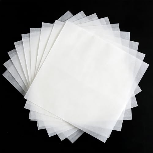 ZWWOGE 70 Feuilles Perles à Repasser 20 x 20 cm, Accessoires Perles à Repasser, Papier Transparent Blanc pour Perles à Repasser
