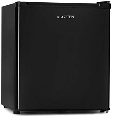 KLARSTEIN Garfield Eco - Congelatore Verticale, Freezer a Cassetti, Congelatore a Cassetti, 34 Litri, 117 kWh/Anno, 2 Livelli, 41 dB, Ripiano Rimovibile, Libera Installazione, Salvaspazio, Nero