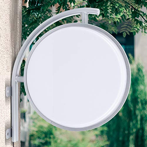 kangten Doppelseitige Runder LED-Leuchtkasten Leuchtschilder 40cm Leuchtreklame LED Leuchtwerbung für Restaurants, Geschäfte