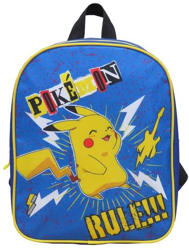 Pokemon Zaino Rule 30 cm Zaino Bambino Asilo, blu