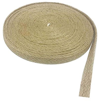 Corda for bondage,Corda da giardino,10 m (32,8 piedi) Corda di canapa in cotone morbido lunga for confezioni regalo artigianali-1 CM