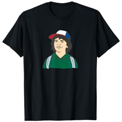 Stranger Things Illustration Dustin T-Shirt