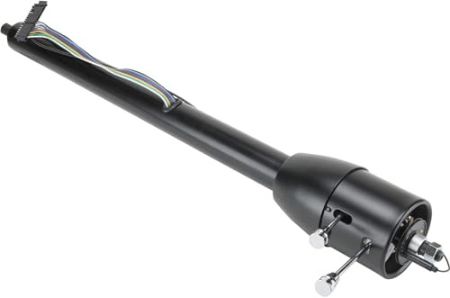 Universal GM Tilt Steering Column, Floor Shift, 32 Inch, Black