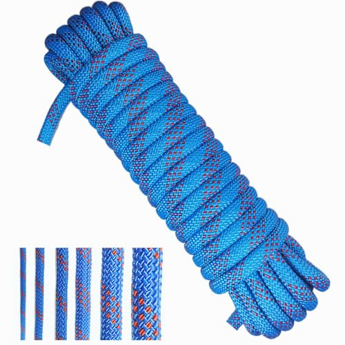 Treadstar、PolypropyleneRope、Seil 10mm Blue Schnur Rope 、BootstauwerkAnkertauwerk Dock Lines Braided Rope Nylon Cord（8mm-10Meter）