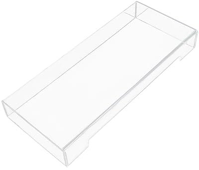 QUMIIRITY Transparentes Acryl Tastatur Schutzcover Tastaturhülle Staubschutz Für Zuhause Und Büro Kratzfeste Tastaturabdeckung
