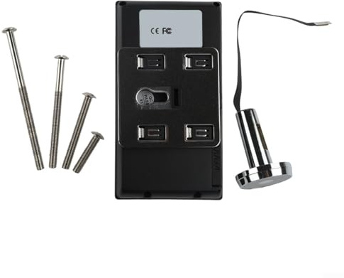 Yuanpgky Judas numérique avec écran LCD 3,5 HD 720p grand angle 120 degrés système de surveillance de sécurité antivol