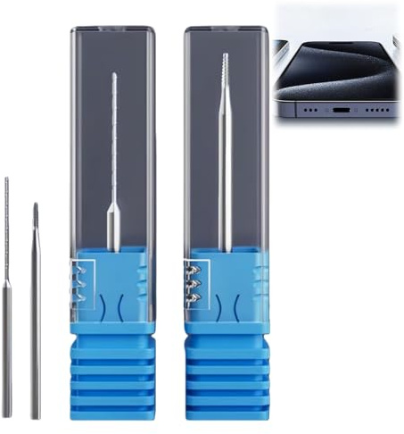 2PCS Screw Extractor Set,Screw Remover and Extractor Bit Set with Small Drill Bits,Stripped Screw Removal Tool & Two-Point Screw Remover Kit to Remove Screw,Mobile Phone & Small Electronics DIY Repair